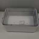 CTIME 4-Tier XL Medicine Organizer - Portable Medicine Cabinet with Leather Handle, Empty First Aid Kit for Home Organization Must, School, Dormitory, Travel, RV, Dorm, Ideal Elderly Gift