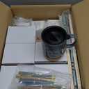 6 Set Christian Gifts Bulk Ceramic Bible Verses Coffee Mug A6 Leather Journal with Pen and Scented Candle Religious Easter Gift for Egg Stuffers Women Men Church