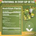 Jasmali Soursop Tea - 60 Dried Soursop Leaves Tea Bags, Herbal Tea, Hoja de Guanabana, Vacuum Sealed, Sourced from Thailand, Caffeine Free, Gluten Free