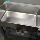 X-Large Stainless Steel Litter Box with High Sided, Metal Cat Litter Box, Odor-Free Non-Stick Litterbox Pan, Easy to Clean Pet Supplies Toilet Tray for Indoor Cats, Kittens or Multicat Homes