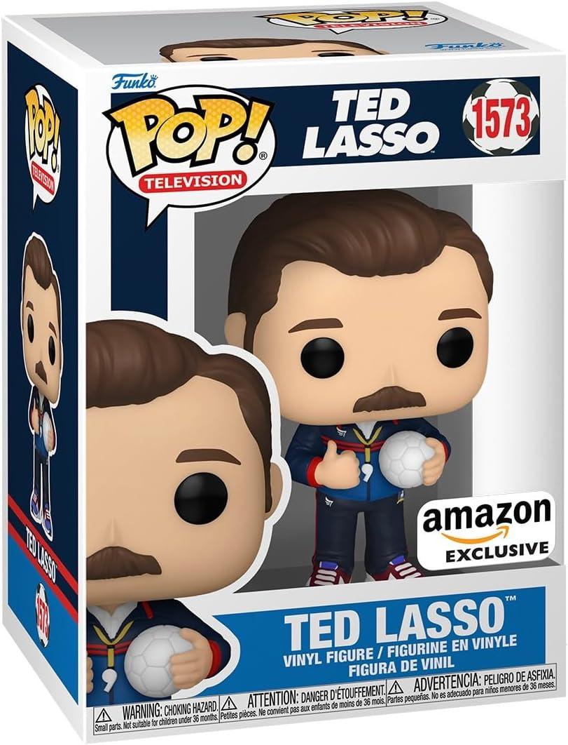 Funko POP! TV: Ted Lasso - Ted with Ball - Collectable Vinyl Figure - Gift Idea - Official Merchandise - for Kids & Adults - TV Fans - Model Figure for Collectors and Display