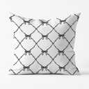 Black Bow Throw Pillow Covers 18x18, Black Bow Room Decor, Coquette Pillow Covers, Coquette Room Decor, Preppy Dorm Room Decor, Coquette Decor Gifts