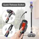 Tube Extension Wand for Dyson V15 V11 V10 V8 V7 Stick Replacement Parts Quick Release Wand Rod Vacuum Attachment 28.7 Inches