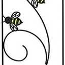 Panacea 81451 Bee-Conscious Pot Trellis, Black, 36" H