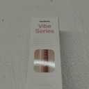 Aquasonic Vibe Series Ultra-Whitening Toothbrush  ADA Accepted Electric Toothbrush - 8 Brush Heads & Travel Case  40,000 VPM Motor & Wireless Charging - 4 Modes w Smart Timer  Satin Rose Gold