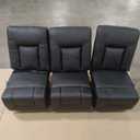 COMHOMA Bonded Leather Recliner Sofa H7134