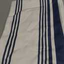 Urban Villa Kitchen Towels 100% Cotton Dish Towels for Kitchen (Set of 6) 20x30 Dish Cloths Highly Absorbent Kitchen Linen Set with Hanging Loop Perfect for Drying Dishes Cleaning Towels-Blue White