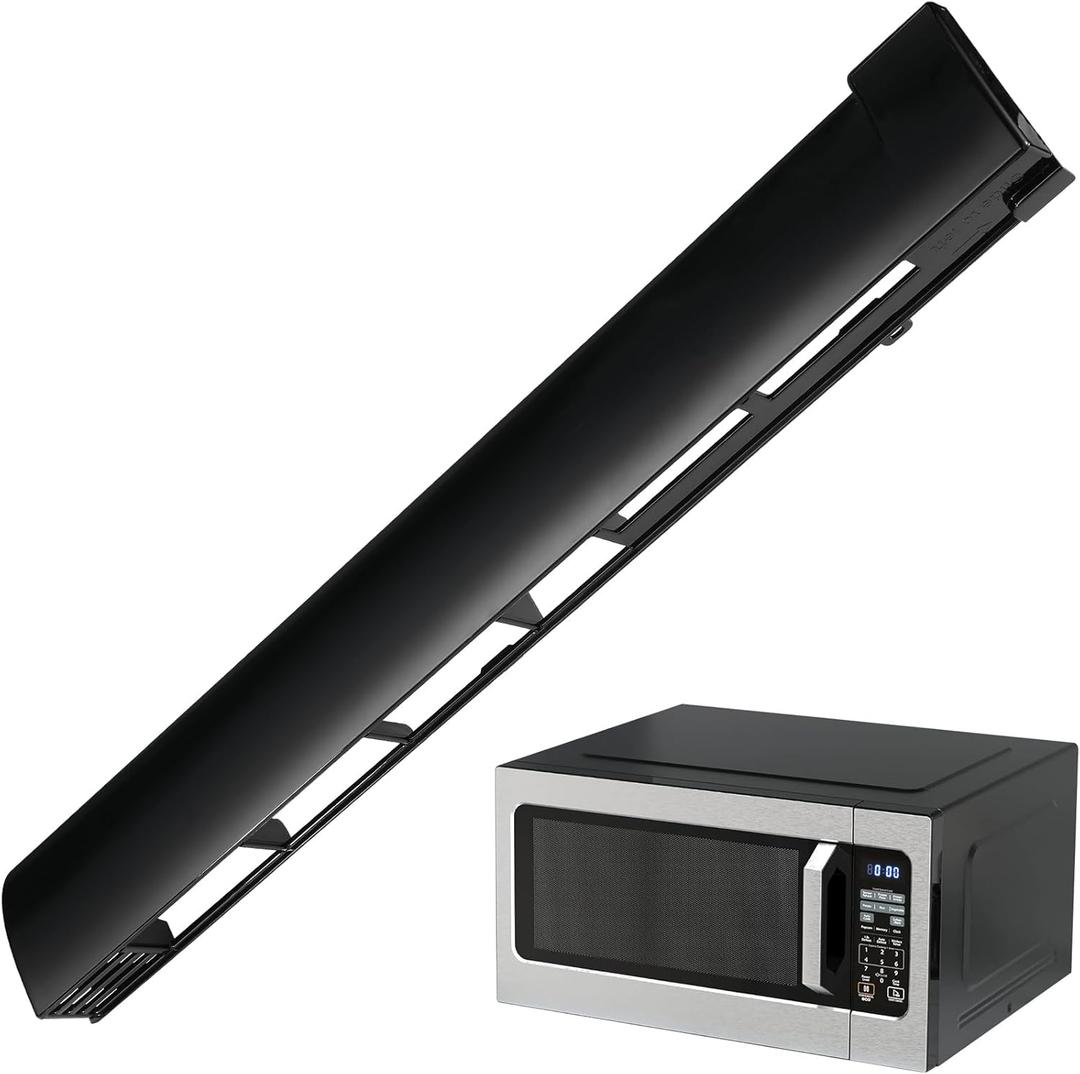 MDX61912701 Microwave Vent Grille Kit for LG LMV2031ST LMH2016ST Microwave Replacement Parts, for Kenmore Microwave Oven Replacement Parts Microwave Parts Microwave Vent Kit (22.7in L)