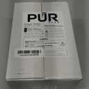PUR Plus Vertical Faucet Mount Water Filtration System, Lead-Reducing Filter, Great-Tasting, Easy Install, Lasts 100 Gallons, Faucet Water Filter, Compatible with Sinks with External Aerators, Chrome