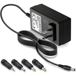 24V or 25.2V DC Massage Power Adapter Compatible with TOLOCO, FITPULSE, Fusion Pro, WhitePro, kamu, hypervolt, Taotronics, Opove m3 pro, Legiral Le3 Le9, Bobbito, QIQIGO, RENPHO Charger Power Cord