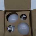 MAXvolador A19 LED Light Bulbs, 100 Watt Equivalent LED Bulbs, Daylight White 5000K, 1500LM, E26 Base, Non-Dimmable, 13W Bright LED Bulbs, 4-Pack