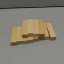12 Pack Unfinished Basswood Carving Blocks Kit, Rectangular Wooden Blocks for DIY Carving, Crafting and Whittling for Adults Beginner and Experts(4 x 1 x 1 inch)