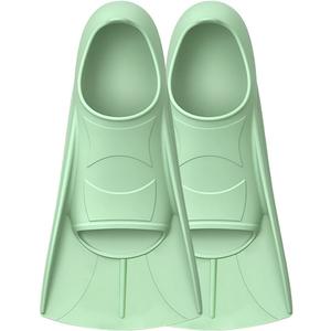 Swim Fins Short Floating Training Swimming Fins for Size S Ankle Width 2.9 Inch Rubber Flippers for Swimming Scuba Diving Snorkeling Watersports  Blue