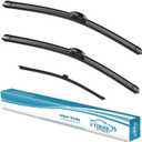 Wiper Blades With Rear Wiper Blades Set For Volkswagen Touareg 2011-2017 Automotive Replacement Windshield Wiper Blades,That Meet OEM Quality Easy DIY Install 26 "+26"+14"(Set of 3)