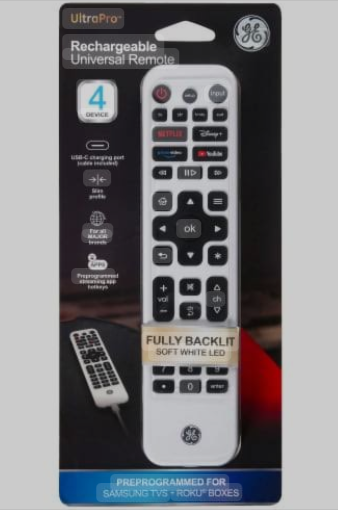 Rechargeable Universal Remote