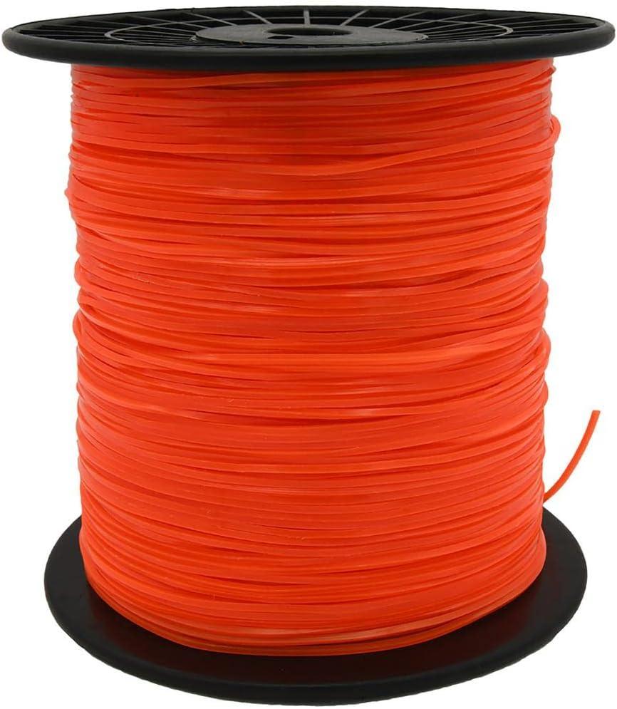 KAKO 105 Trimmer Line, Square Weed Wacker String .105Inch-1038Ft-5Lbs 105 Weed Eater String, Commercial Grade Square 105 String Trimmer Line, Weed Eater String .105 Fits Most String Trimmers