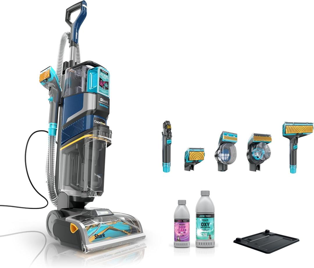 Shark CarpetXpert HairPro StainStriker Carpet & Stain Cleaner, EX304, CarpetXpert HairPro + StainStriker + 5 Tools