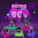 9 Pcs Glow Party Birthday Centerpieces Neon Birthday Decorations Fluorescent Birthday Table Decorations Colorful Neon Party Table Decoration Table Toppers Neon Birthday Party Supplies for Party Favors