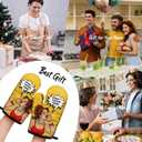 Dinner's Fxxking Ready Funny Yellow Oven Mitts with Hanging Loop and Silicone Non-Slip, Housewife Baking Cooking Kitchen Utensils 2-Piece Set, Gifts for Chef Hostess Mom Wife Aunt Sister