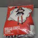 Morph Scary Clown Costume Womens Halloween Costumes For Womens Clown Costume Jester Halloween Outfit Women (X-Large)