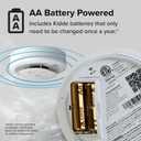 Kidde Smart Smoke Detector, Ring App Enabled for Real-Time Notifications, Wire-Free Interconnectivity, AA Battery Powered, Manufactured Date: 2025 Dec 12