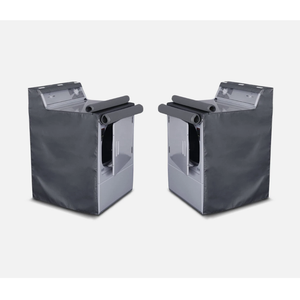 2 Pack Washing Machine Cover,Waterproof Dustproof Washing Cover with Zipper, 70x68x108/90.5 CM