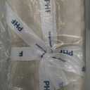 PHF 100% Cotton Ruffle Waffle Pillow Shams Standard Size, 2 Pack 20" x 26" Soft Skin-Friendly Pillowcases, No Filling, Aesthetic Home Decor, Breathable Waffle Weave Bed Pillow Covers, Oatmeal