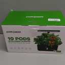 Ahopegarden Indoor Garden Hydroponics Growing System: 10 Pods Plant Germination Kit Herb Vegetable Growth Lamp Countertop with LED Grow Light - Hydrophonic Planter Grower Harvest Lettuce