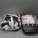 Heated Blanket Throw Electric Blanket  Fast Heating Blanket with 10 Heat Settings & 10 Hours Auto Off, Cow Print Blanket Cozy Soft Fleece Sherpa, Washable, Warm Gifts for Grandma (Throw 50" x 60", 12 - Black White Cow)