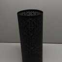 Metal Umbrella Holder, Round Umbrella Stand Rack, Canes Walking Sticks Holder, Rain Collection Umbrella Organizer Bin, Umbrella Holder Stands For Porch, Apartment, Offices Entrance, Home (Black)