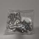 Small Parts FSC14114CBSS Round Square-Neck Carriage Bolt, 18-8 Stainless Steel, Hex, 1/4"-20" Thread Size, 1-1/4" Long (Pack of 25)