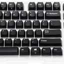 FILCO PBT2 Color Molded Key Cap Set Majestouch Replacement 104 Keys with English Keys, Keepler, Black FKCS104EBTZ