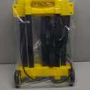 KEDSUM Folding Hand Truck, 290 lbs Dolly Cart with Wheels, Collapsible Hand Truck Dolly, Foladable Utility Cart Lightweight and Portable Luggage Cart for Airport Travel, Moving and Office Use, Yellow