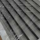 Freestanding Pet Gate with Door, Tall Dog Gate for House, Extra Wide, Pet Puppy Safety Fence, Support Feet Included, 120 Inch Wide, 6 Panels 32" Tall, White & Black