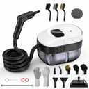 2500W Handheld Steam Cleaner for Home, 15s Heat-Up Hand Held Steamer for Cleaning with 20Pcs Accessories, 54oz(1.6l) Large Tank, Hand Held Steam Cleaner for House, Car, Grout, Tile, Furniture