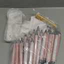 BCVWEG 30 Set Quinceanera Party Favors Include Sweet 15 Ballpoint Pens Thank You Cards Gift Bags Quinceañera Gifts Black Ink Pen Thank You Gifts for 15th Birthday Party Mis Quince Guests Souvenir