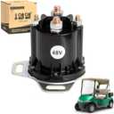 10L0L Golf Cart 48V Solenoid for EZGO RXV, 4 Terminal 150A, Replace OEM 624317, 649373