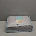 Tillyou Microfiber Breathable 4 Piece Crib Bumper, Gray