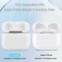 Replacement for AirPods 3rd Gen Wireless Charging Case,Only Compatible with iPod 3rd Generation Charger Cases, with Lightning,(White)