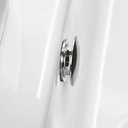 Bathroom Sink Overflow Cover Basin Trim Brass Insert in Hole Round Caps Brushed Nickel Vanity Ceramic Vessel Kitchen Replacement Dual Layer Insert