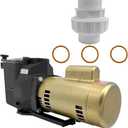 W3SP2610X15 Pool Pump 1.5 HP 115/230V Single Speed Super Pump Pool Pump for Hayward SP2610X15 Super Pump for In-Ground Pool and Spa