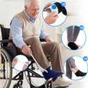 Sock Aid Kit for Seniors and Limited Mobility, Wide Assist Tool with Adjustable Cords, Non-Slip Plastic Shell, Makes Putting On and Taking Off Socks Easier