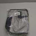 Deep Dark Gray School Lunch Bag, Adjustable Lunch Coolers, Keeps Food Fresh, Ideal for Office or Outdoor, Small