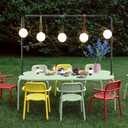 Over The Table Rod Stand with Clamps Adjustable 31"-110'' Length 31"-64" Height Table Balloon Arch Stand with Storage Bag Metal Decorating Rod for Table Hanging