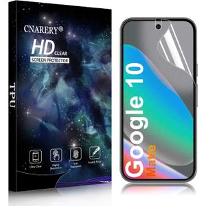 2 Pack for Google Pixel 10 Anti-Glare Matte EPU Screen Protector, Smooth and Responsive Touch Screen Protector Film for Gamming, [Support Fingerprint Unlock] [Self-Healing] [Not Glass]