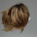 HAIRCUBE Bob Wigs for Women Synthetic Wig with Fringe Mixed Blonde Color