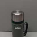 Vintage Stanley, Thermos, Green-Silver, with Handle, Insulated, Beverage, Travel, Stainless Steel, Hot, Cold, Leak-Proof
stanley cup