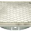 Zurn LC-CS06SS Square 6" x 6" Stainless Steel Cleanout Head Assembly