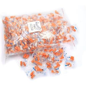 Quality Foam Earplugs 200 Pair - 32dB Noise Cancelling Soft High Decibel Ear Plugs for Noise Reduction Ear Protection Construction Loud Music Shooting Guns Work Safety Hearing Protection Ear Plugs, Orange