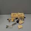 VolleyShot, Suitable for All Ages Volleyshot Tabletop Game, Entertaining Wooden 2-Player Tabletop Skill Game for Parties and Family Gatherings